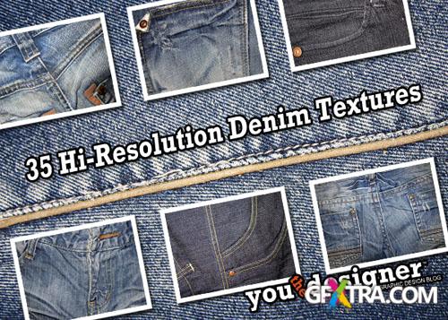 High Resolution Denim Textures