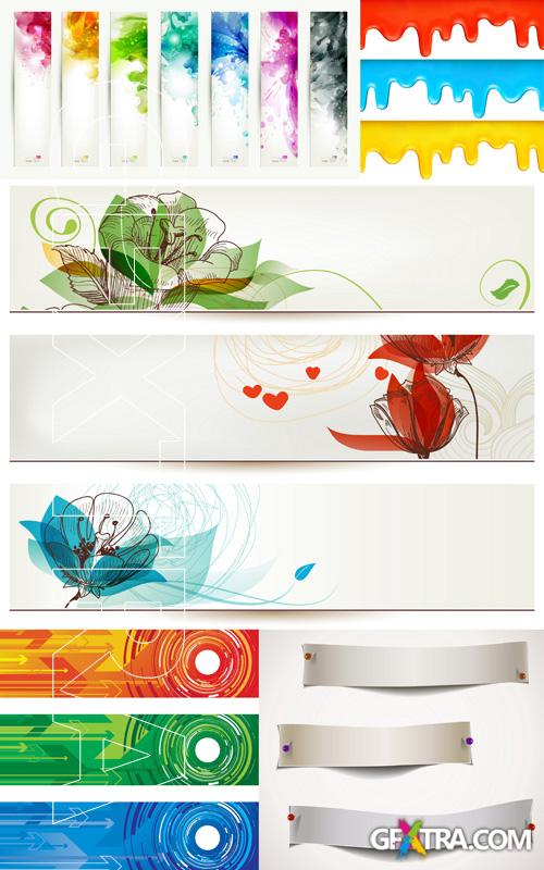 Banner Vector Set #10