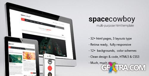 ThemeForest - Spacecowboy - multi-purpose html template