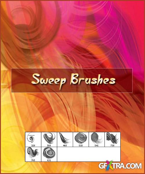 Brushes - Abstract swirls