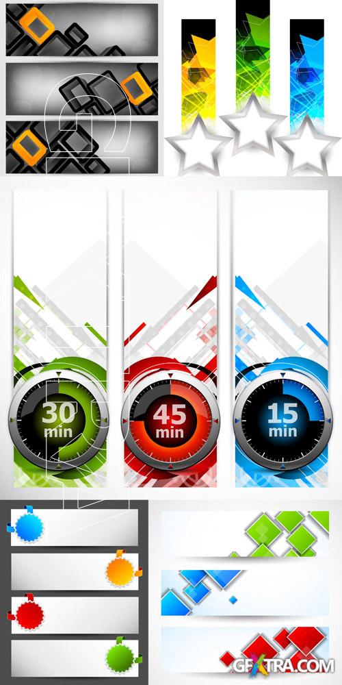 Banner Vector Set #13