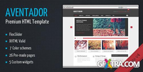 ThemeForest - Aventador - Premium HTML Template