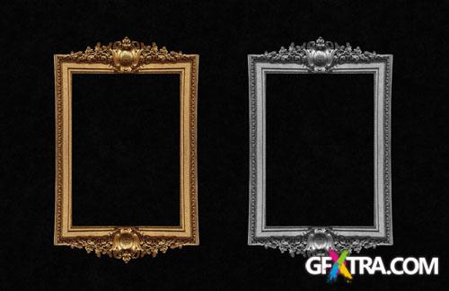 Decorative Antique Frame PSD Template