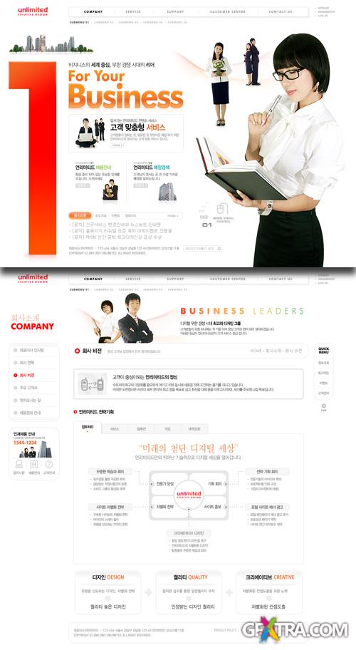 PSD Web Templates - Business Innovation 2