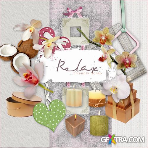 Scrap-kit - Relax