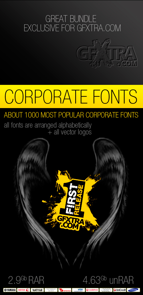 Corporate Fonts - Great Bundle!