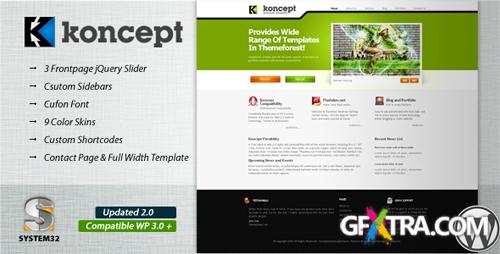 ThemeForest - Koncept 10 in 1 v2.0 - Business & Portfolio Wordpress