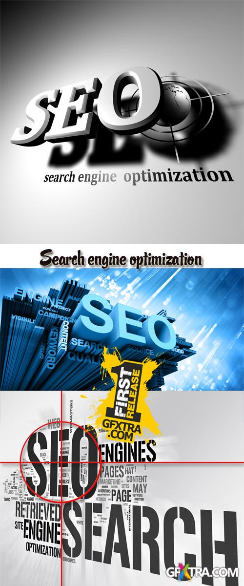 Stock Photo: Search engine optimization