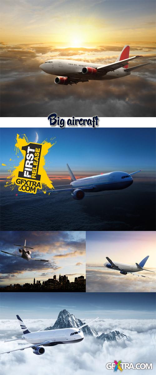 Stock Photo: Big aircraft