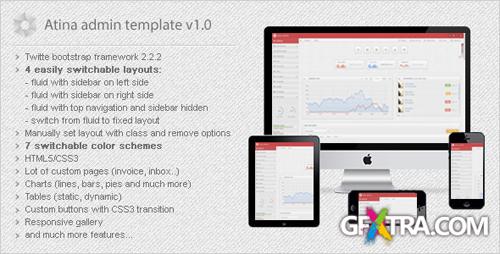 ThemeForest - Atina - Responsive Admin Template