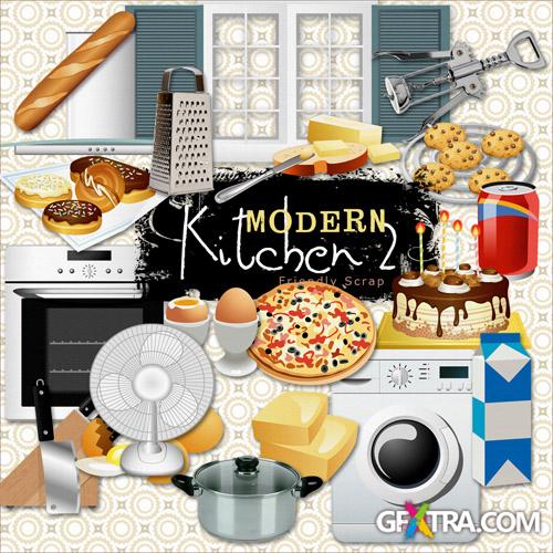 Scrap-kit - Modern Kitchen 2