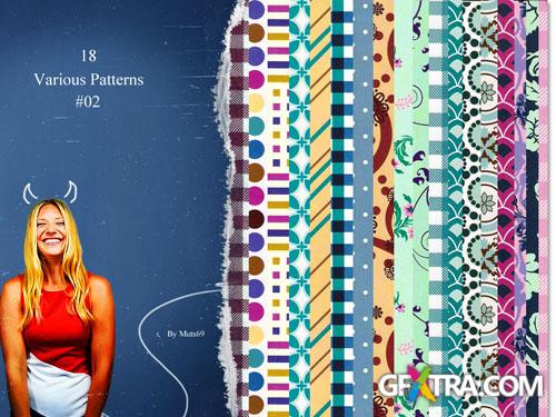 8 Various Photoshop Patterns No.2