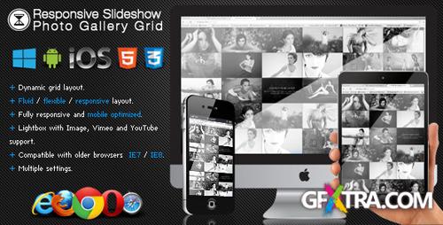 CodeCanyon - Responsive HTML5 Slideshow Photo Gallery Grid