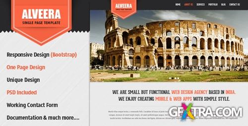 ThemeForest - Alveera - Responsive HTML5 Single Page Template