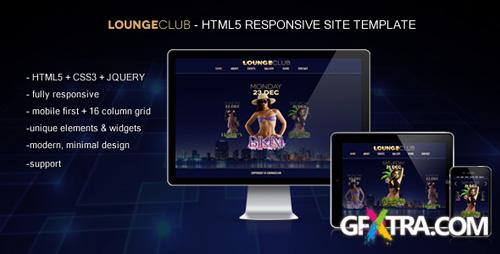 ThemeForest - Lounge Club - HTML5 Responsive Site Template