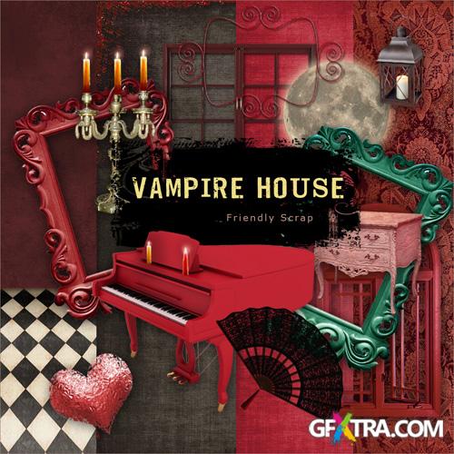 Scrap-set - Vampire House