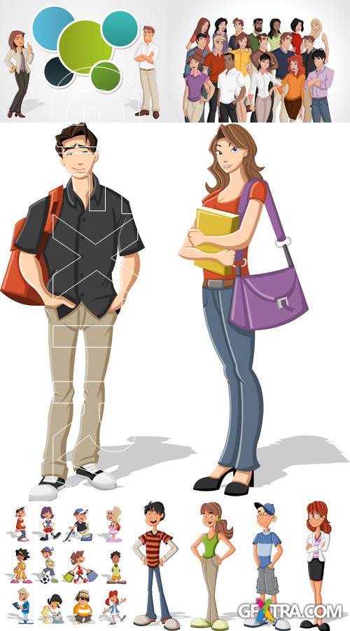 Animation Vector People Set #1