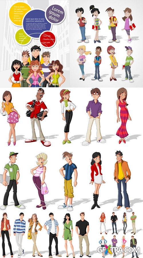 Animation Vector People Set #4