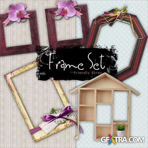 Scrap-kit - Cluster Frame Set