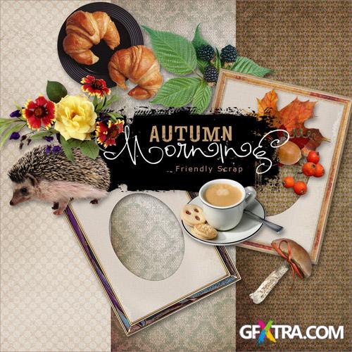 Scrap-set - Autumn Morning