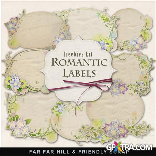 Scrap-kit - Romantic Labels