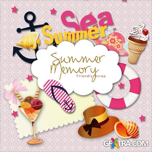 Scrap-kit - Summer Memory