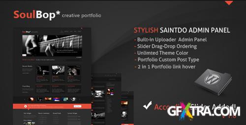 ThemeForest - soulBop v1.6.1 - WP Creative Portfolio