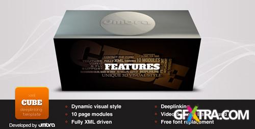 ActiveDen - CUBE - XML Template with Deeplinking - Rip