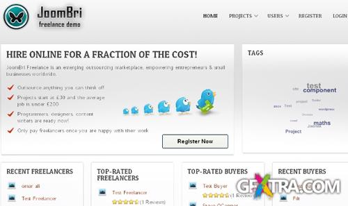 JoomBri - Freelance v1.1.1 Stable for Joomla 2.5 - 3.0