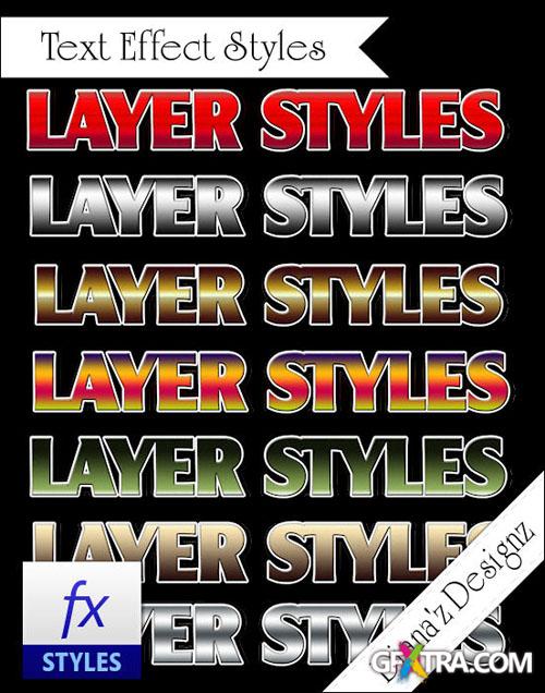 Text Effect Photoshop Layer Styles