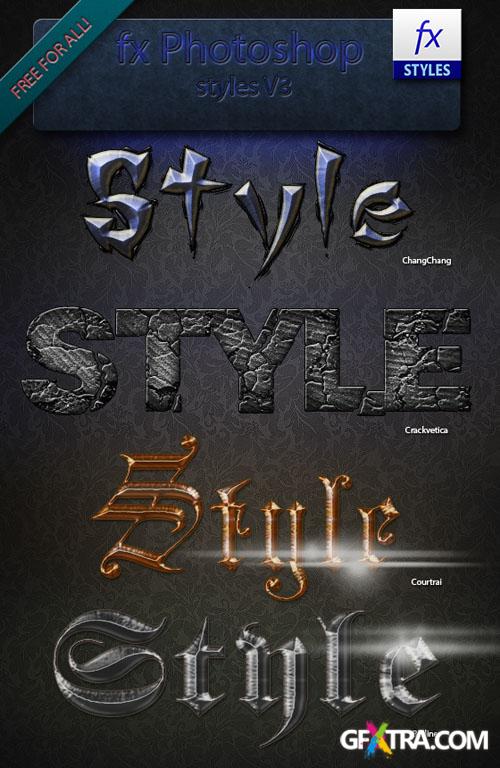 FX Photoshop Styles v3