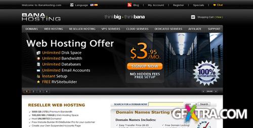 Bana Hosting XHTML Template