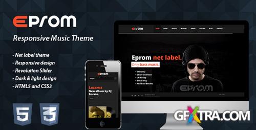 ThemeForest - Eprom - Responsive Music Theme - RIP