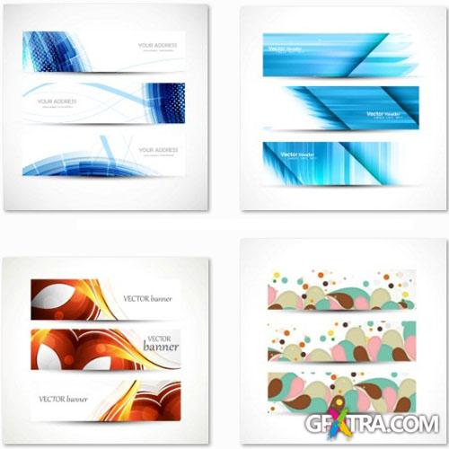 Banner Collection #3 - 25 EPS Vector Stock