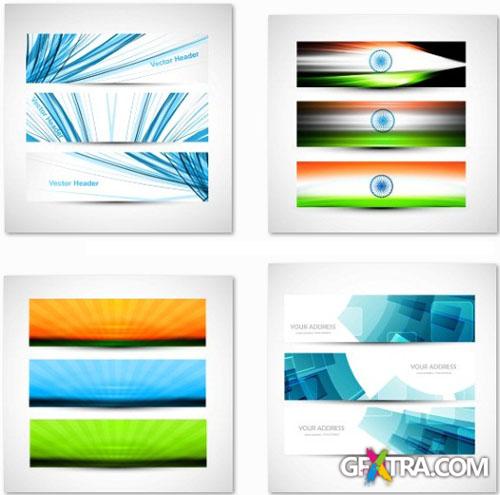 Banner Collection #3 - 25 EPS Vector Stock