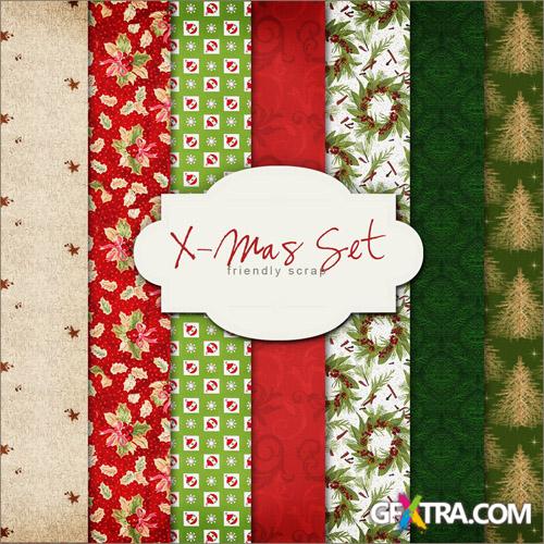 Textures - Xmas Backgrounds