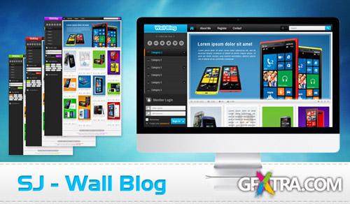 SmartAddons - SJ Wall Blog - Template for Joomla 2.5