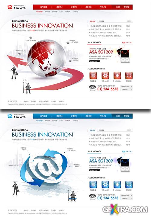 PSD Web Templates - Business Innovation 3