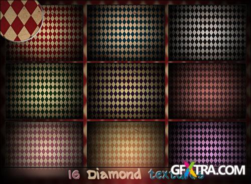 16 Large Diamond Textures