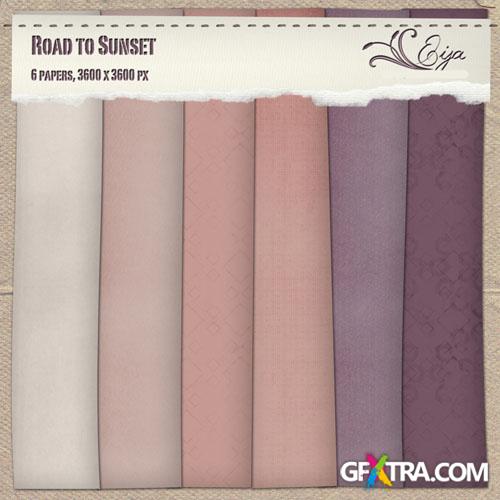 Road to Sunset Papers Pack