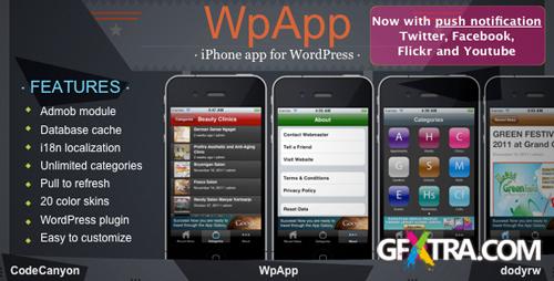 CodeCanyon - WpApp: iPhone app for WordPress