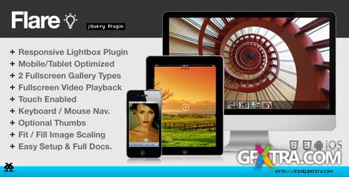 CodeCanyon - Flare Responsive Mobile-Optimized Lightbox Plugin