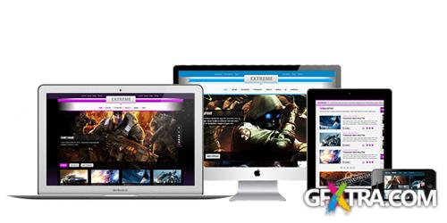 ThemeXpert - Extreme - Responsive Gaming Joomla 2.5 Template