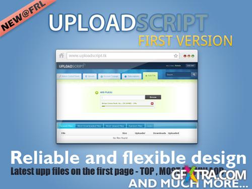 UPLOADSCRiPT - FiLEHOSTiNG SCRiPT - FiRST Release