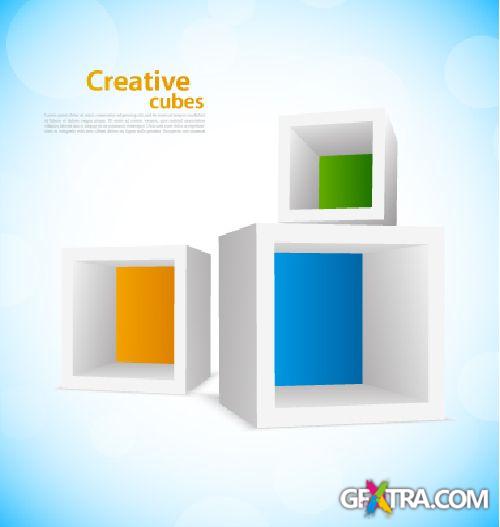 Squares Design - Shutterstock 25xEPS