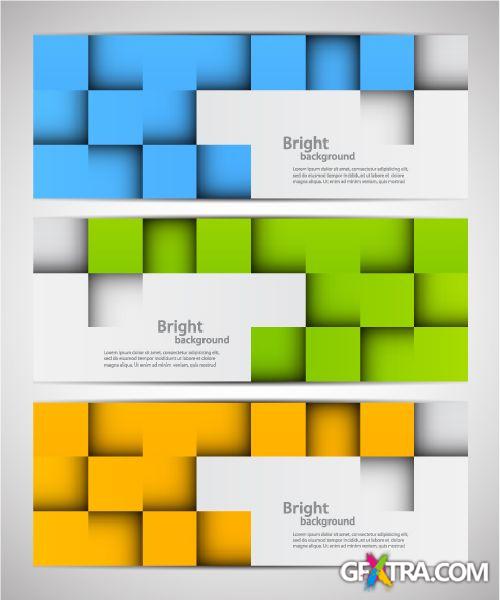 Squares Design - Shutterstock 25xEPS