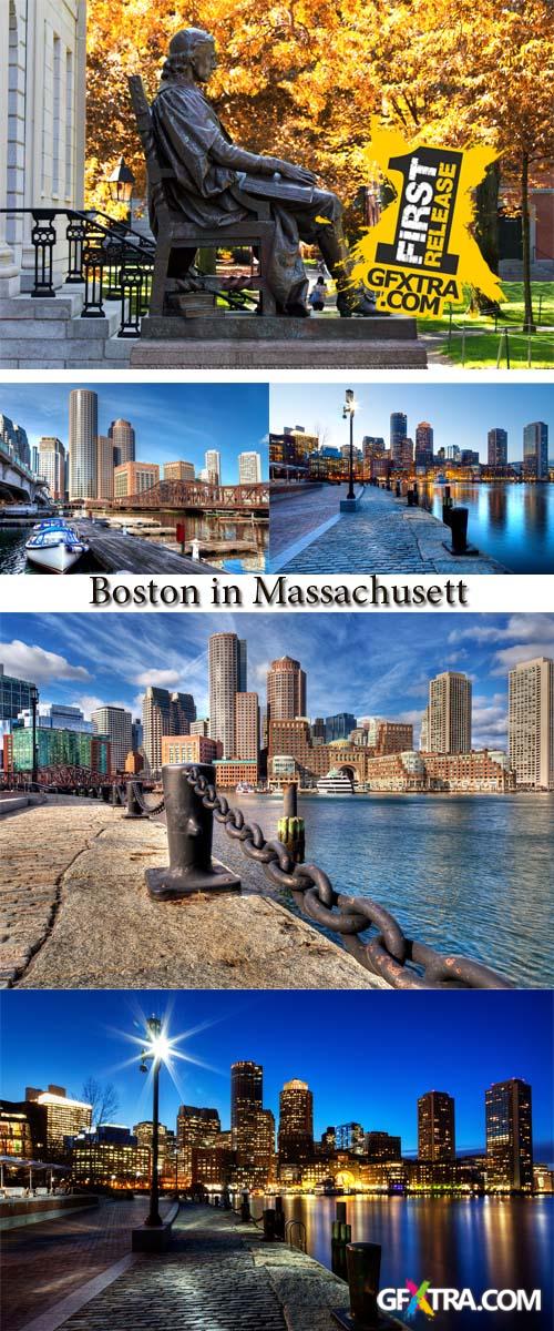 Stock Photo: Boston in Massachusett