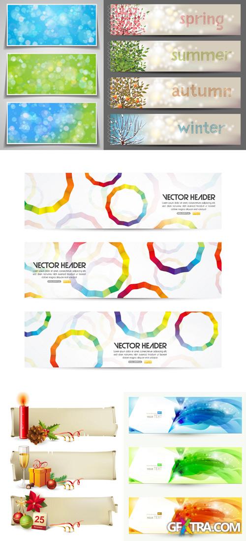 Banner Vector Set #19