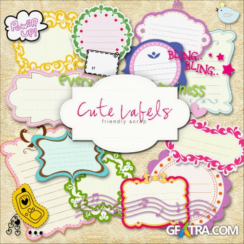 Scrap-kit - Cute Labels