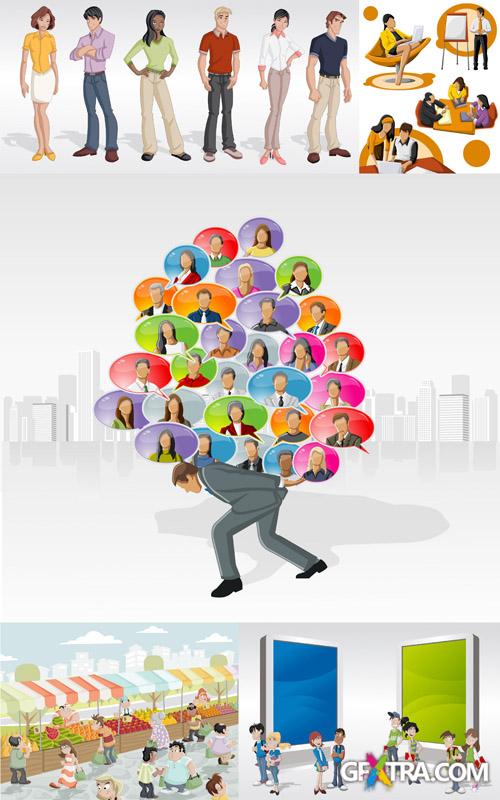 Animation Vector People Set #12